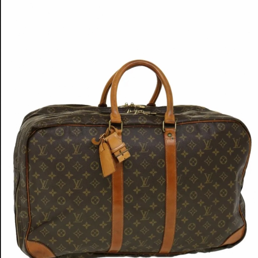Louis Vuitton monogram Sac Trowa Posh 55 Boston Bag M41375 LV Auth th2837